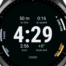 The Telltale start timer on a Garmin watch.